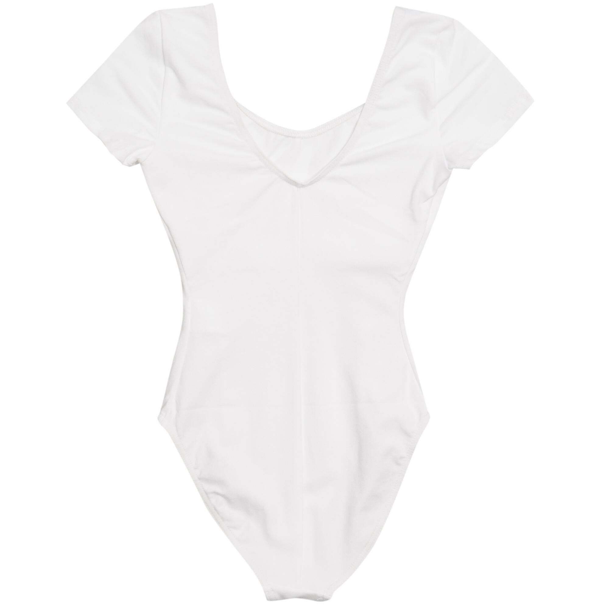 Body maniche corte in cotone stretch 2/2