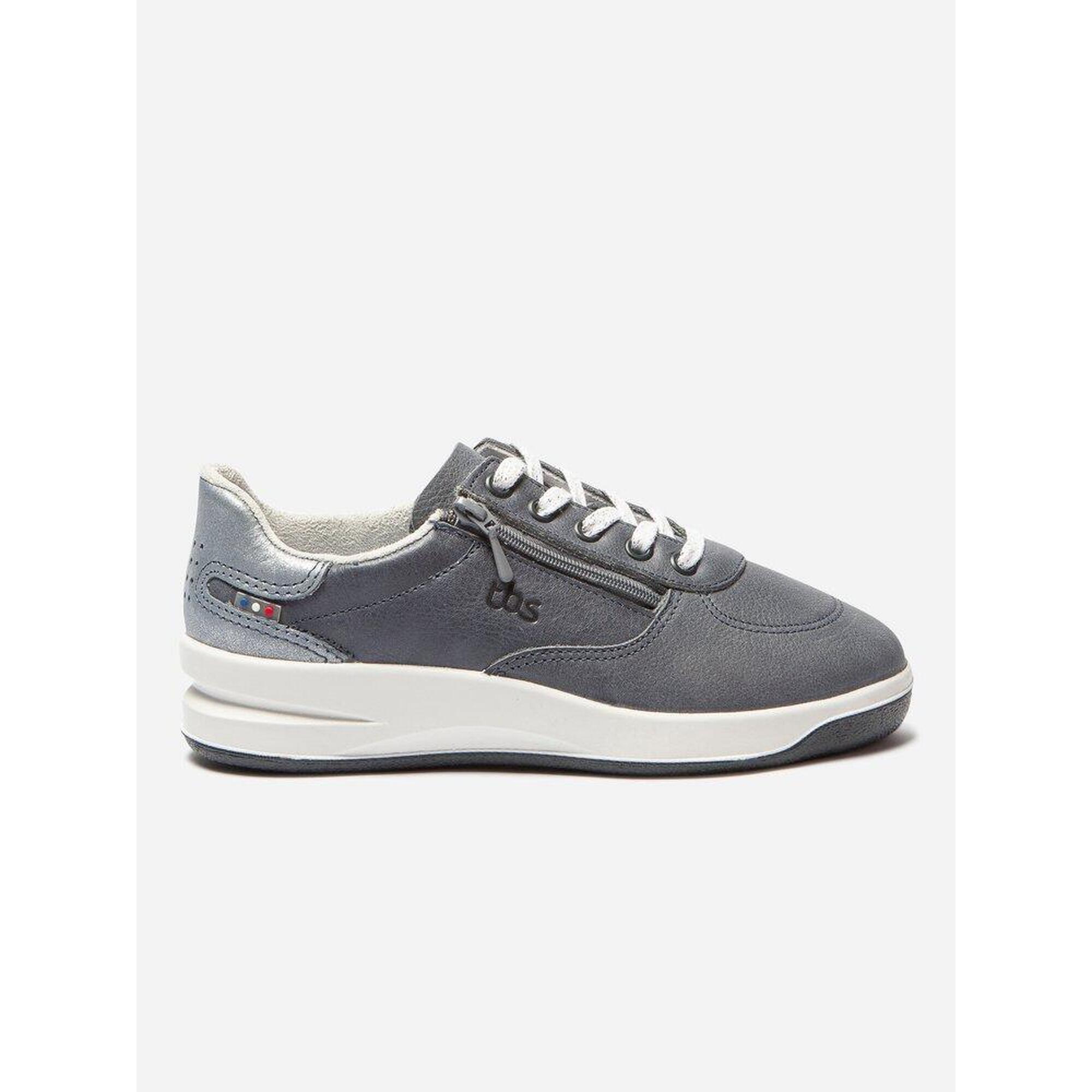 Tbs - Baskets Made In France Femme - Brazip2 Bleu - Chaussures De Sport - Bleu - 40 - Decathlon