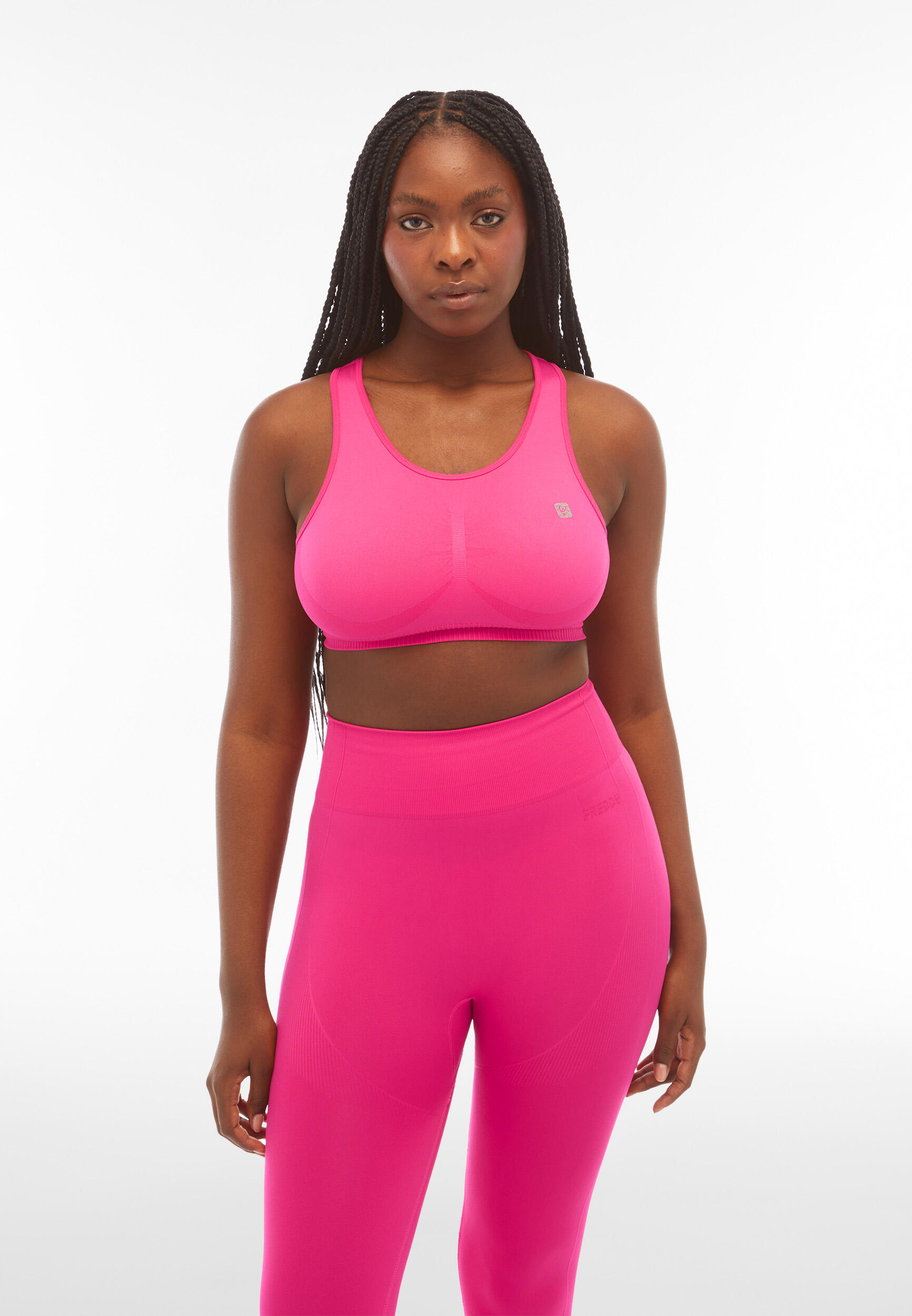 Soutien-gorge sans couture avec bretelles croisées, pour un maintien moyen 2/5