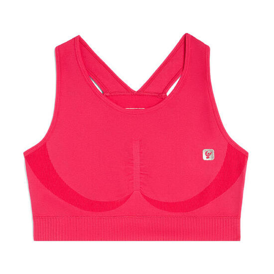 Reggiseno seamless sostegno medio con spalline incrociate