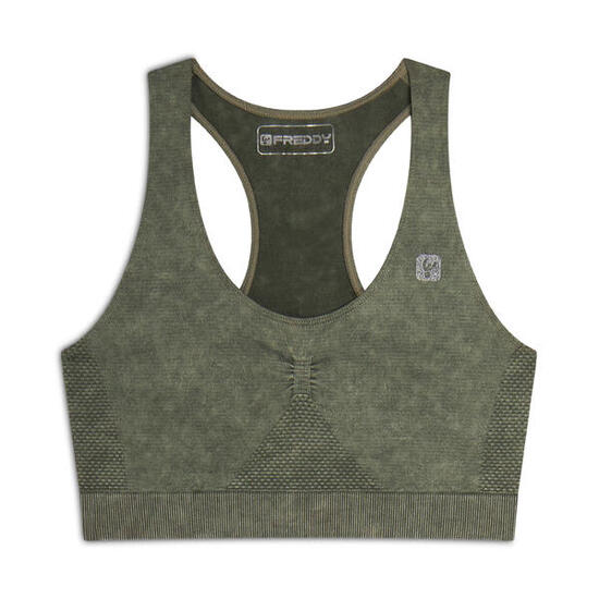 Reggiseno sportivo seamless ice wash