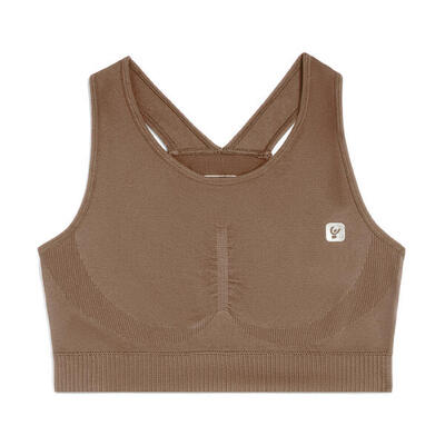 Reggiseno seamless sostegno medio con spalline incrociate