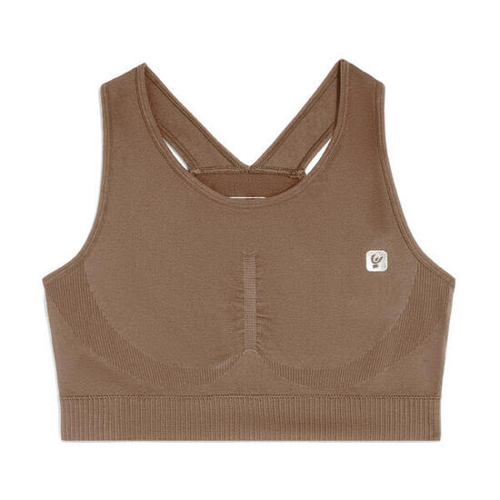 Reggiseno seamless sostegno medio con spalline incrociate