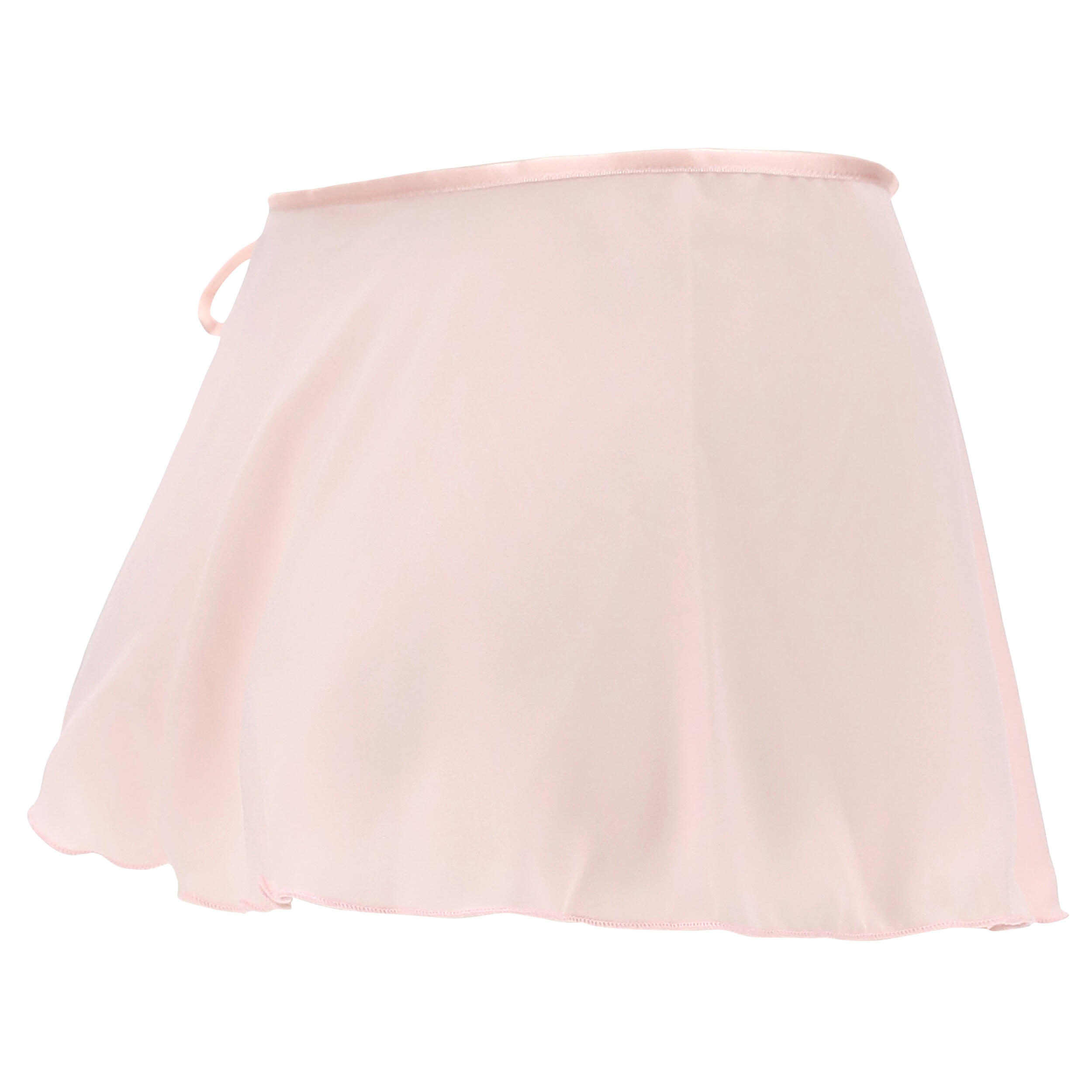 Falda corta de danza para niña con nudo lateral 2/2