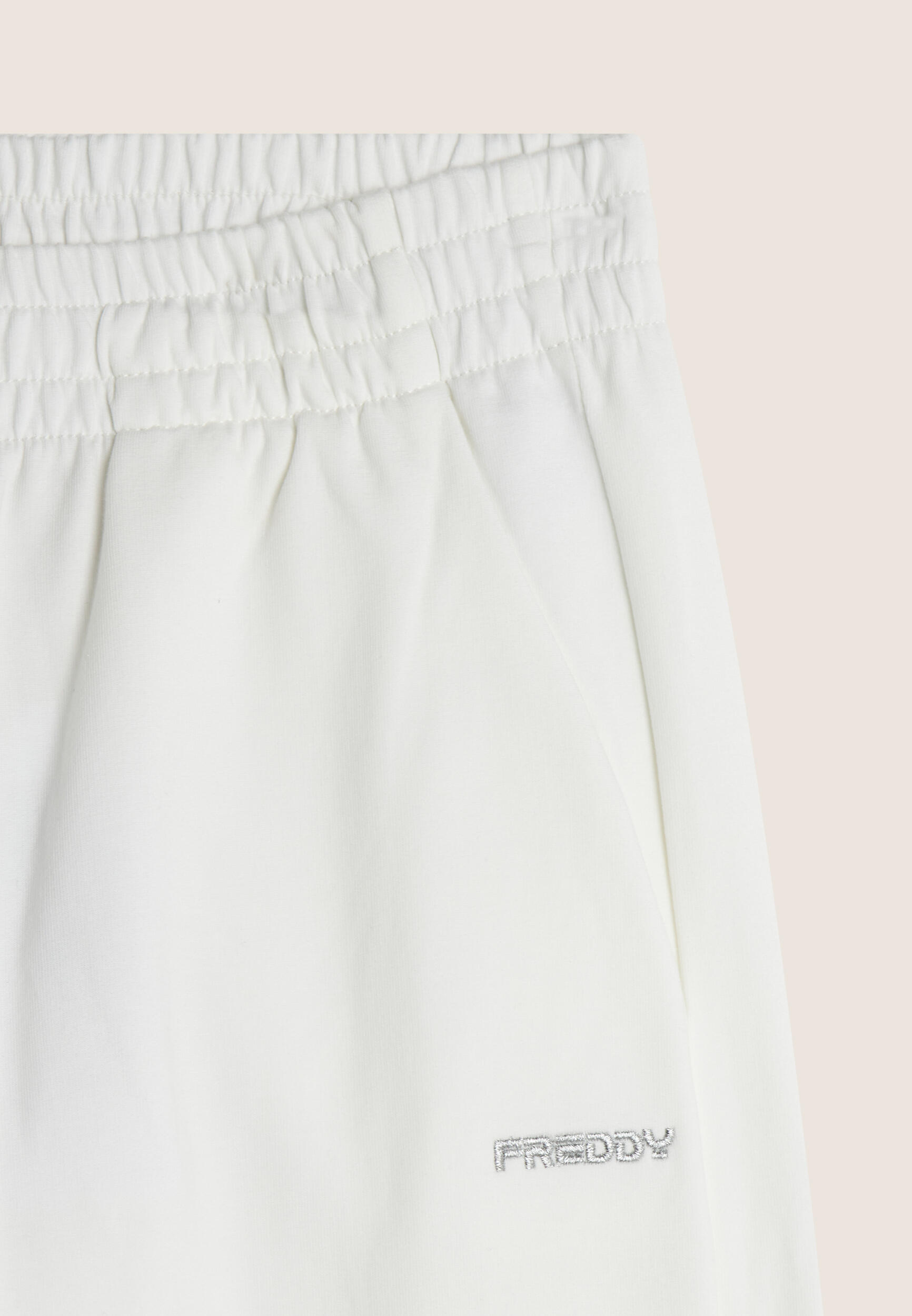 Pantaloni jogger donna comfort fit in jersey elasticizzato 3/3