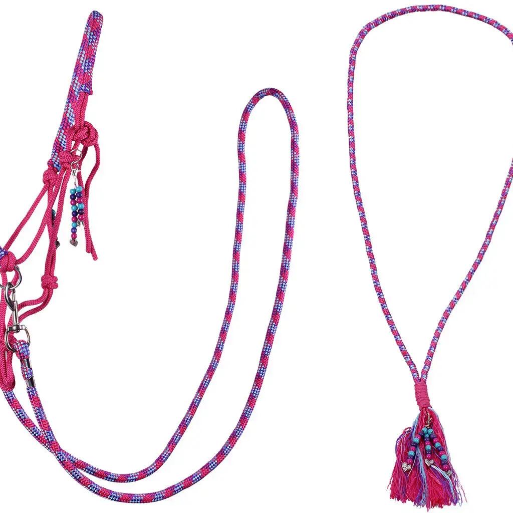 QHP Touwhalster & Neckrope Liberty - Fuchsia (Full)