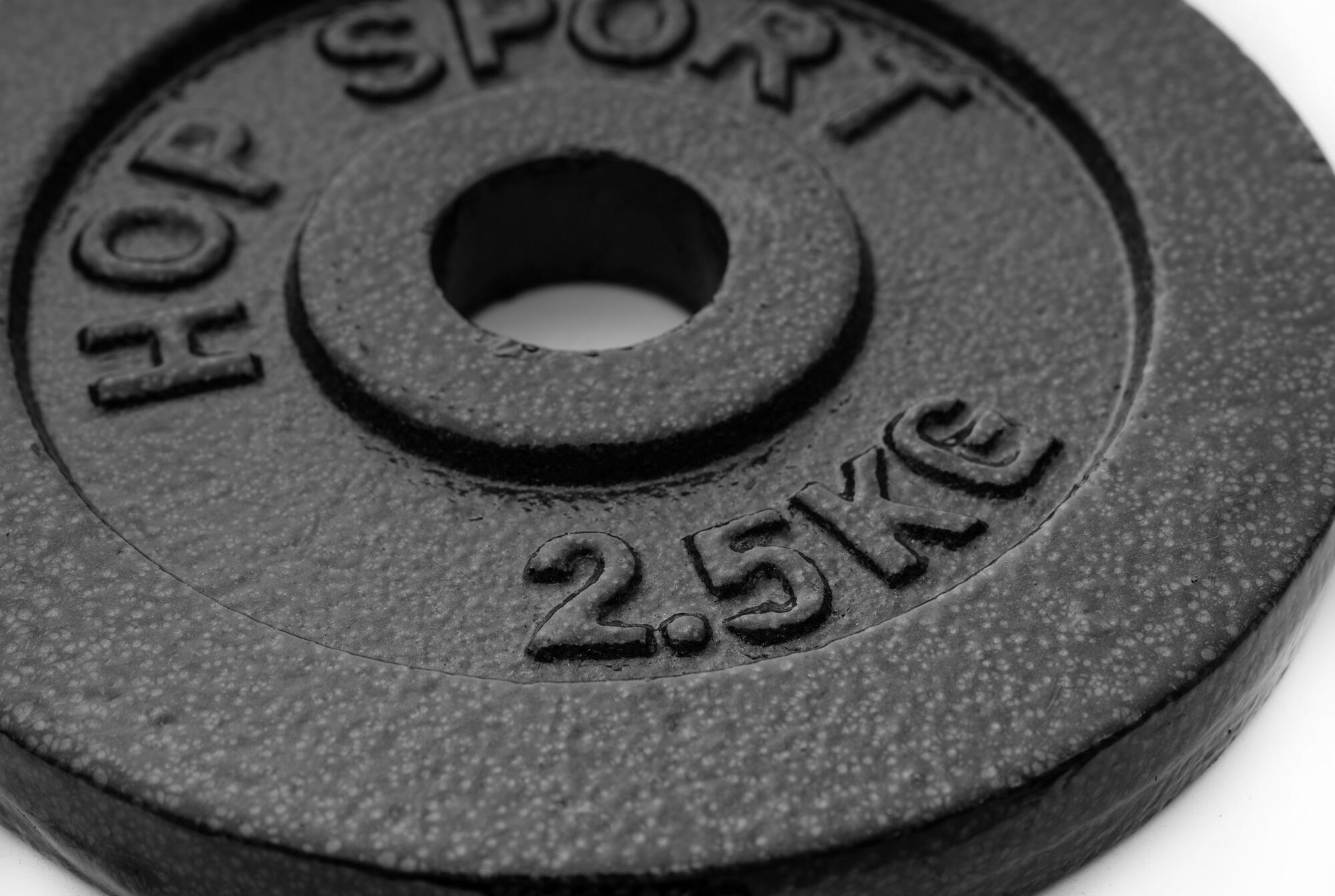Sada litinových kotoučů 120kg (2x20, 2x15, 4x10, 2x5) 4/5