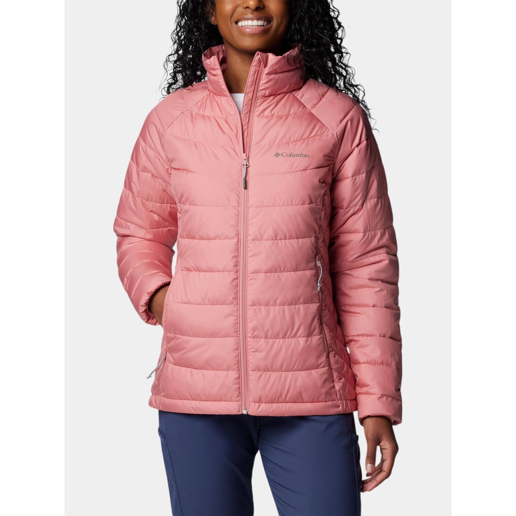 Columbia - Veste De Transition Pour Femmes Powder Lite Ii - Manteau - Rose - S - Decathlon