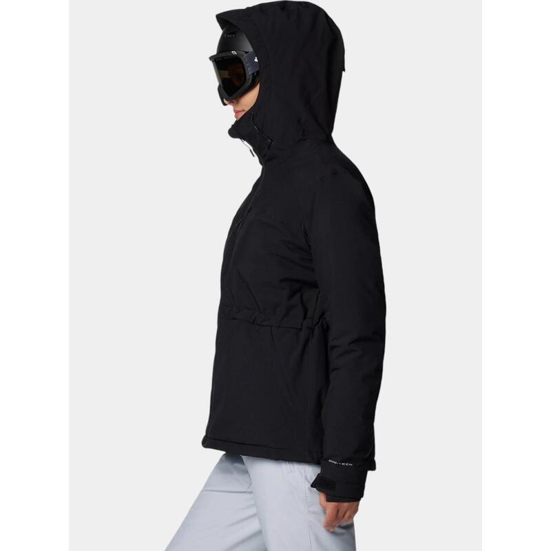 Geaca de schi Powdered Peak Insulated Jacket - negru femei