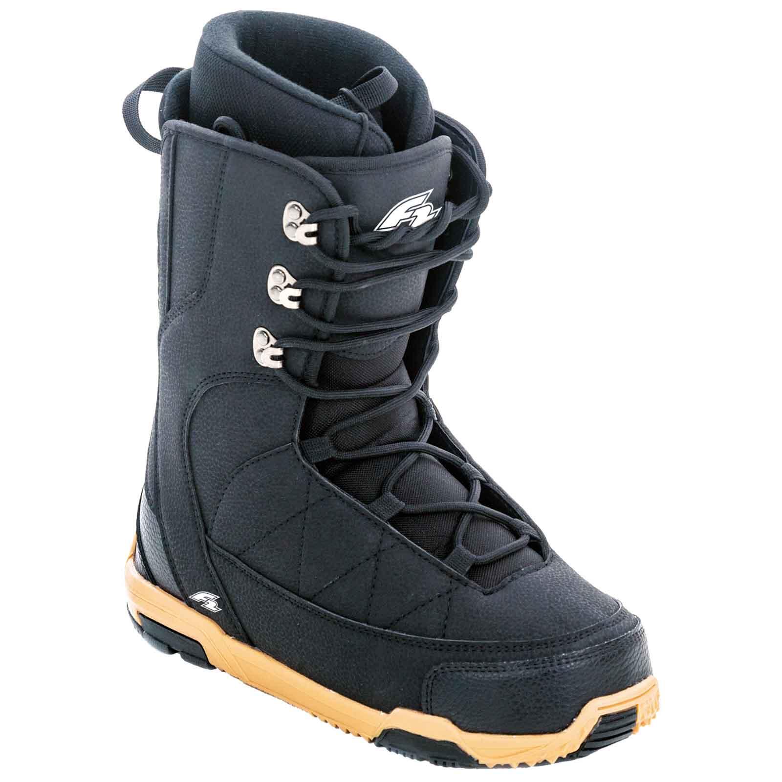 F2 F2 Herren Snowboard Softboots Concept  Gr. 43 (MP 28,0) Schwarz