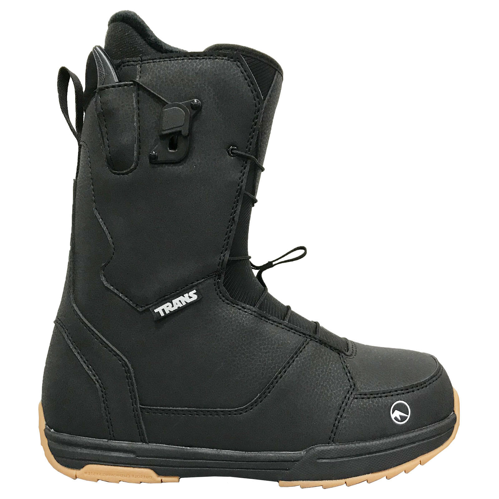 TRANS Trans Herren Snowboard Softboots Team  Double Fastlace Gr. 41 (MP 26,5)  Schwarz