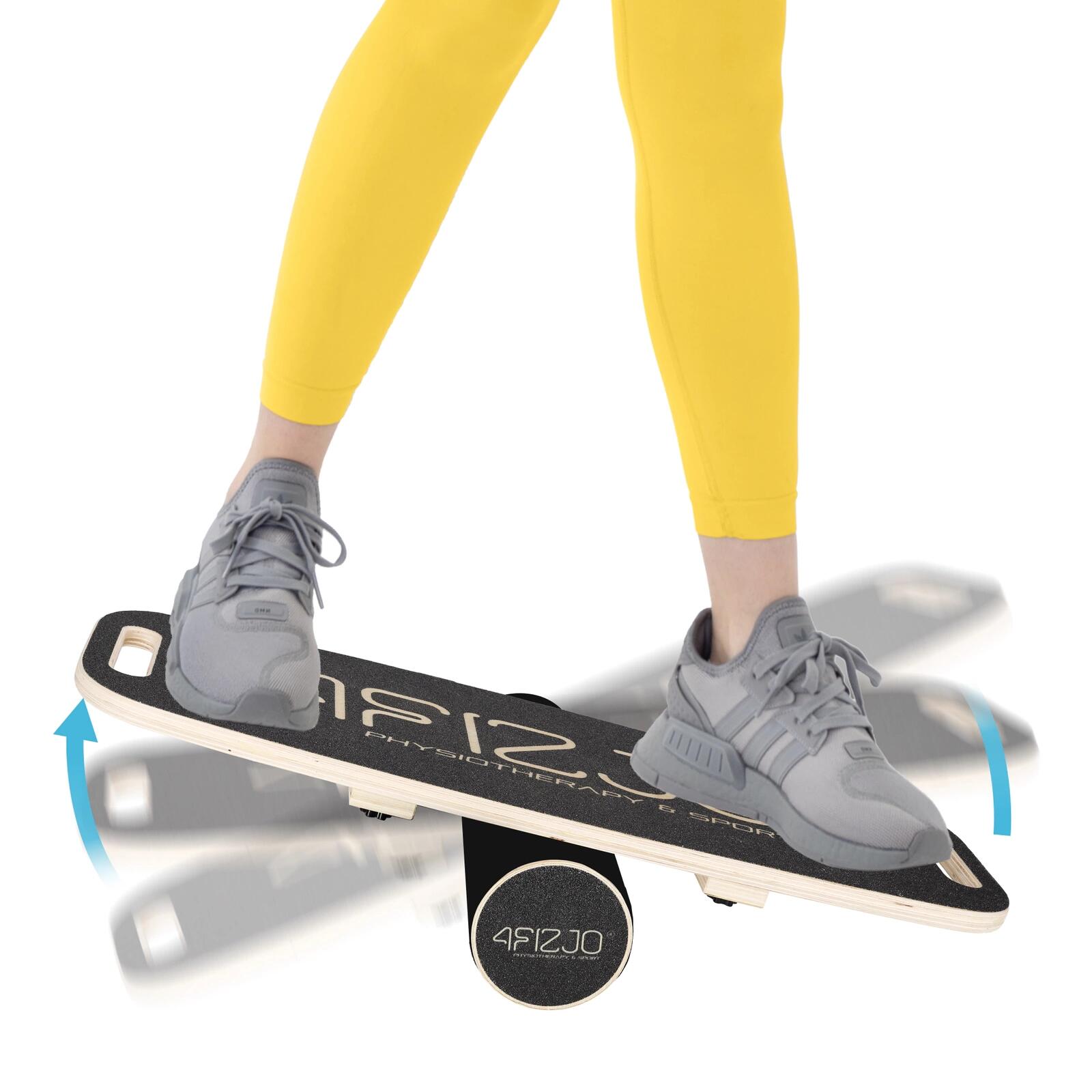 Dřevěná balanční deska BALANCE BOARD 4FIZJO 2/7