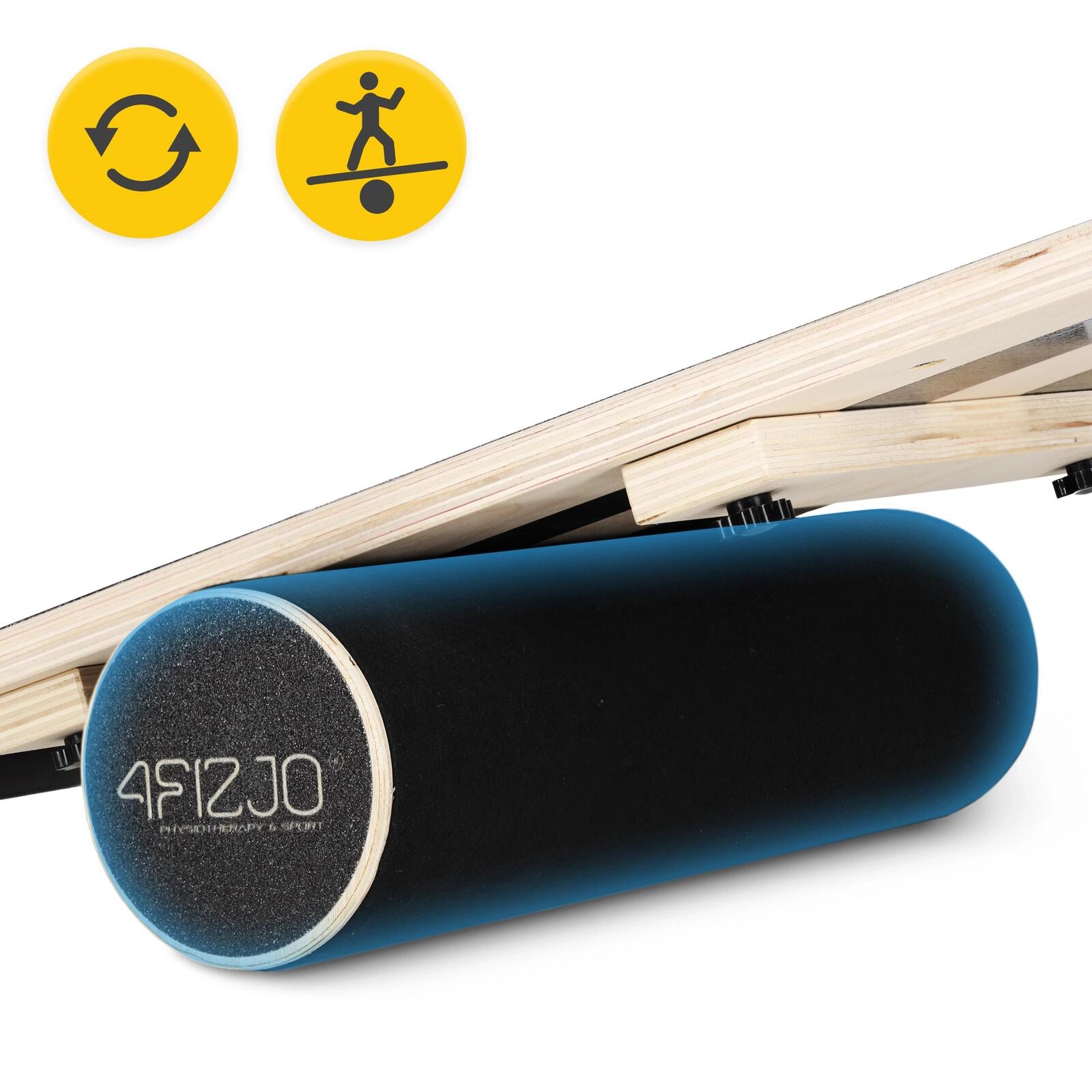Dřevěná balanční deska BALANCE BOARD 4FIZJO 3/7