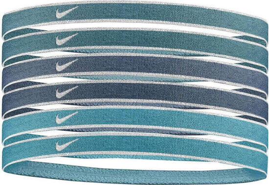 Bandeau Sport Motif/style Swoosh (Bleu)