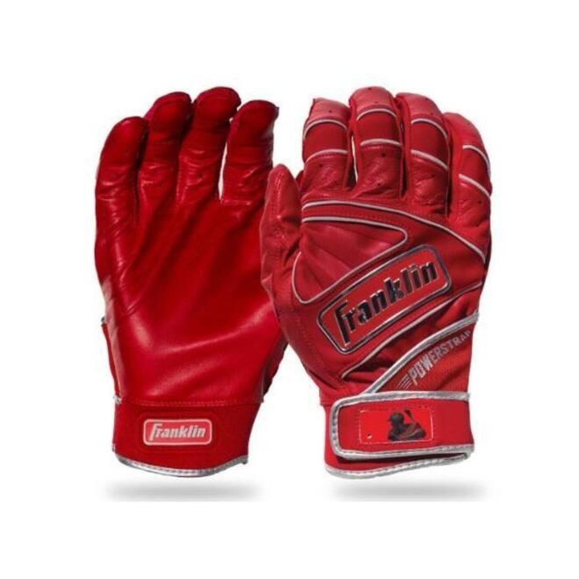 Franklin - Franklin Powerstrap Chrome Series Xxl Rouge - Gant De Baseball - 52 2xl - Decathlon