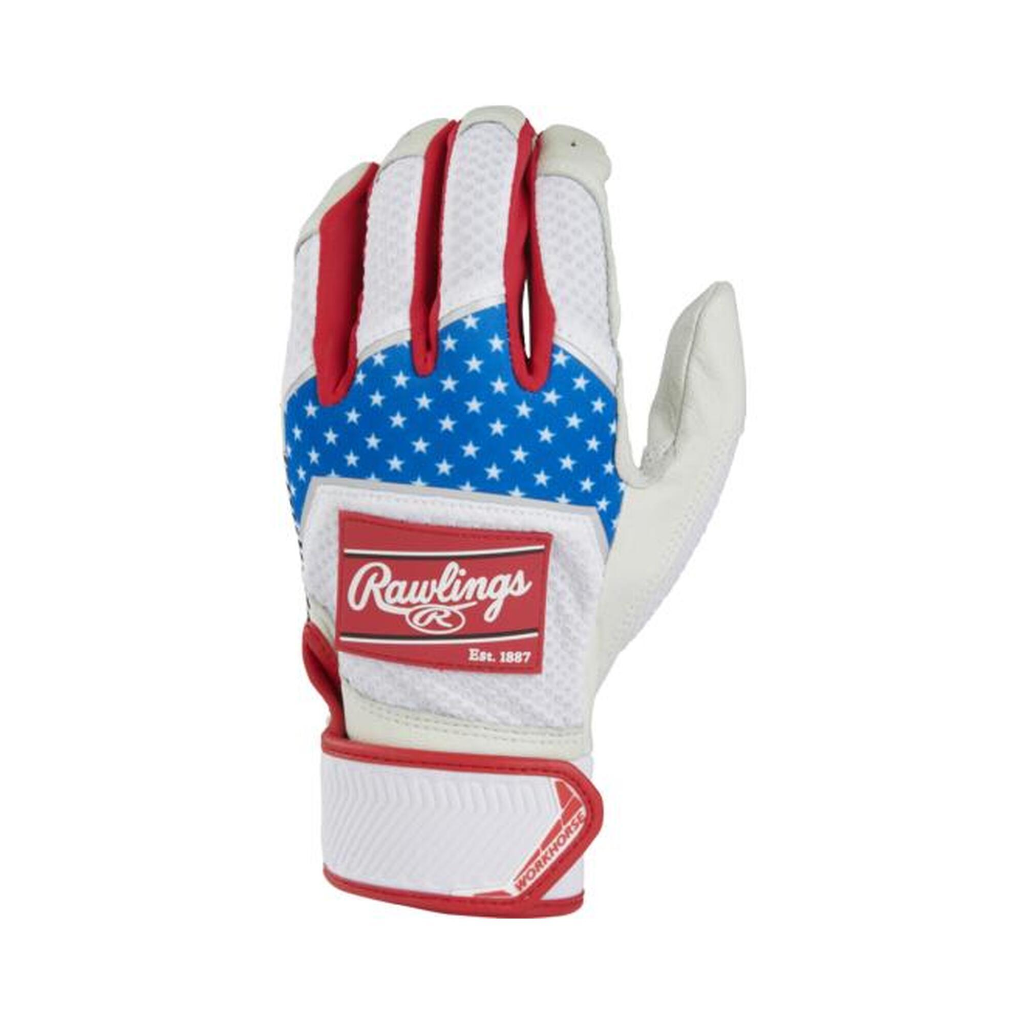 Rawlings WH22BG Workhorse Baseball S USA Tri-Color