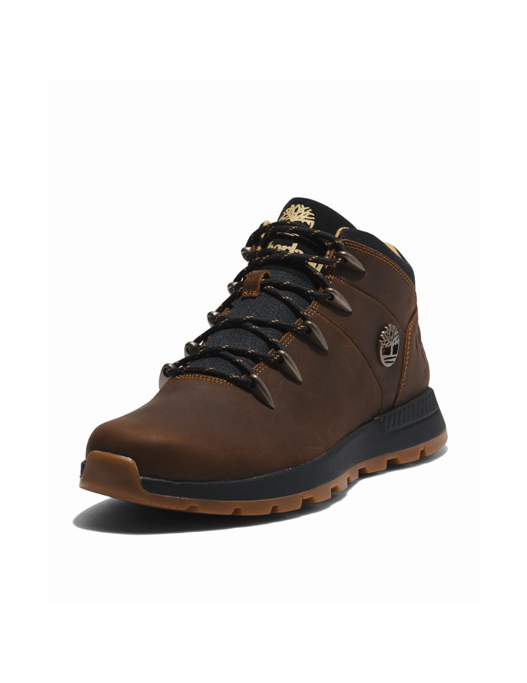 Basket mi-haute à lacets pour homme en marron Sprint Trekker 6/7