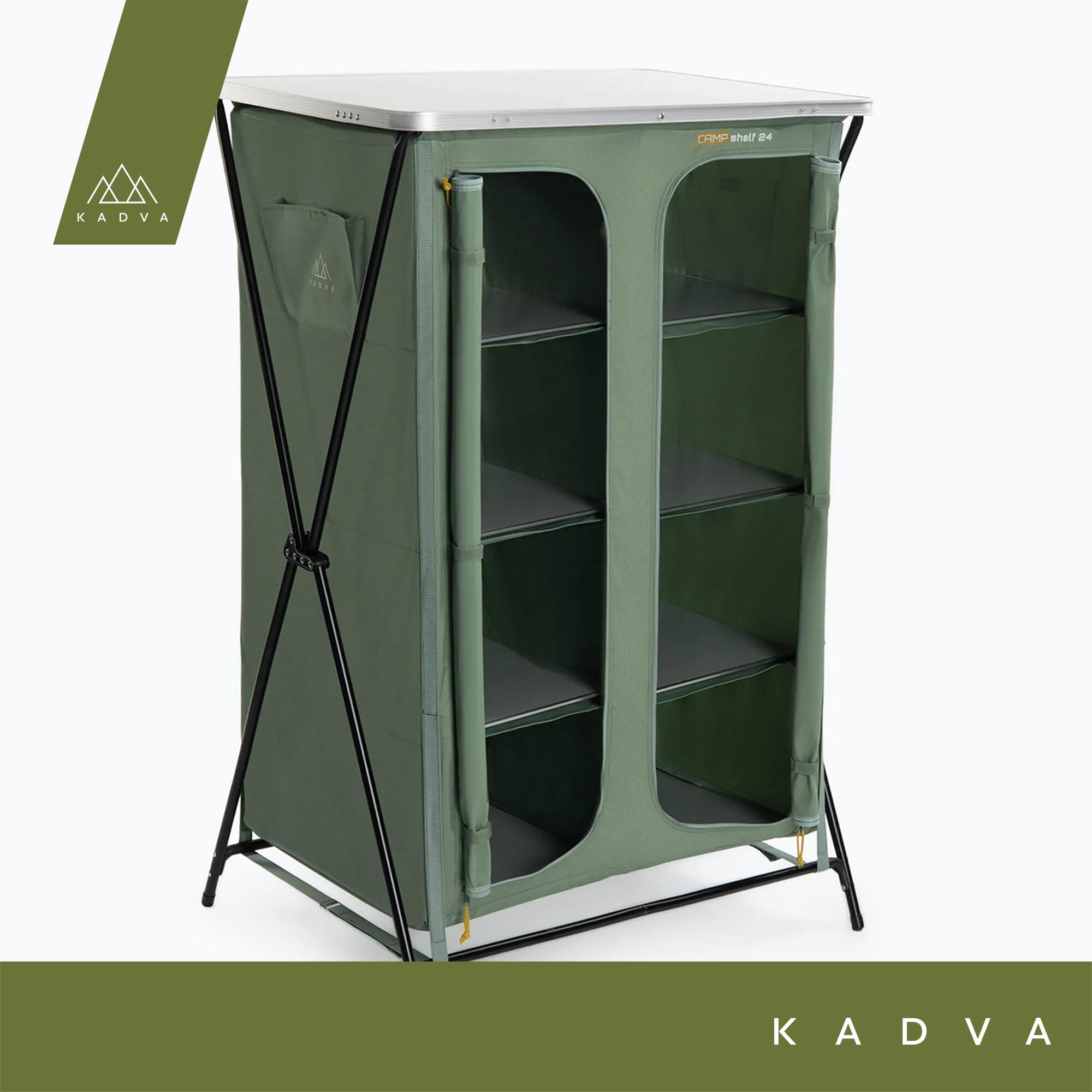 Armário de viagem KADVA CAMPshelf 24 3/7