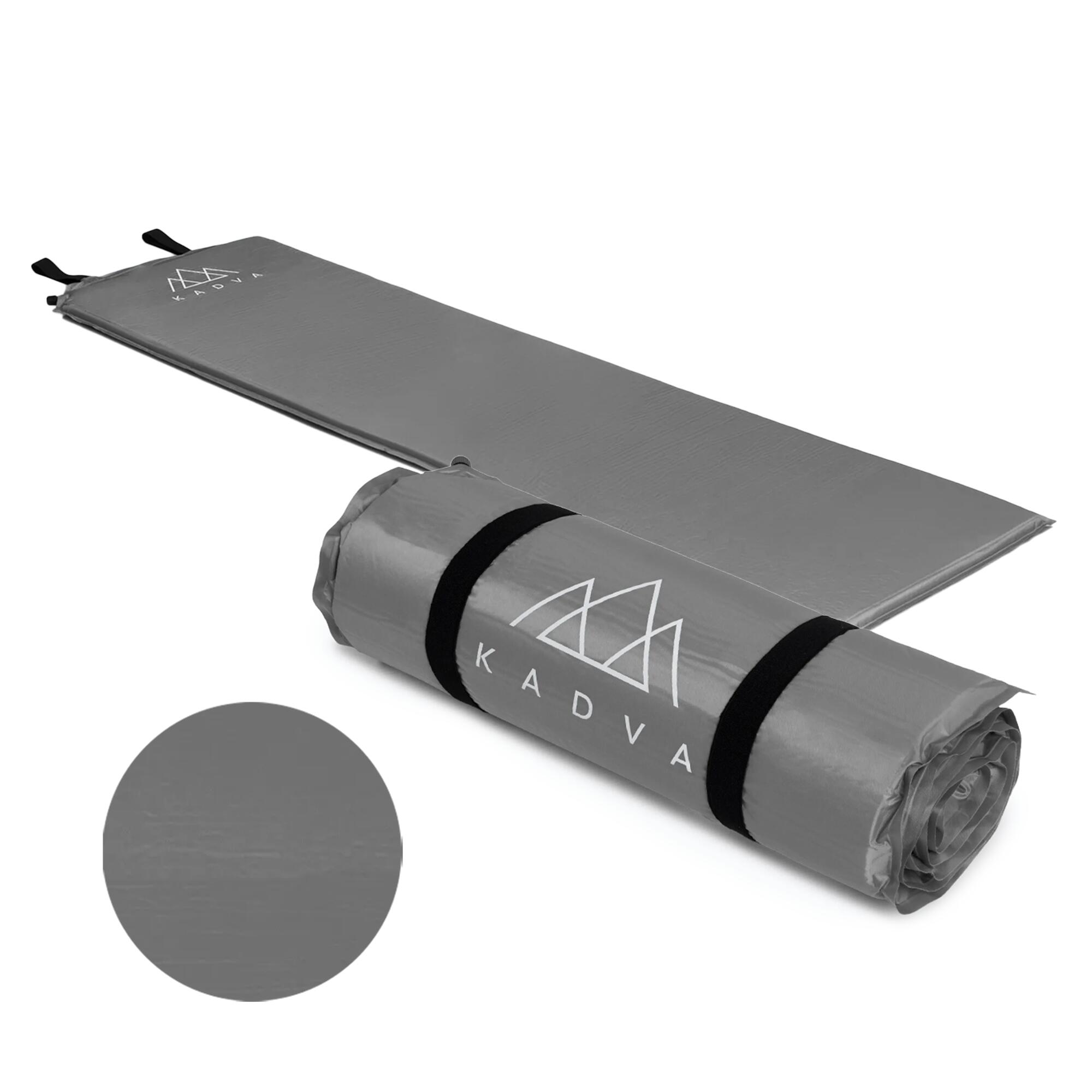 Kadva - Tapis Autogonflant Kadva Aero Pro - Matelas Autogonflant - Gris - Taille Unique - Decathlon