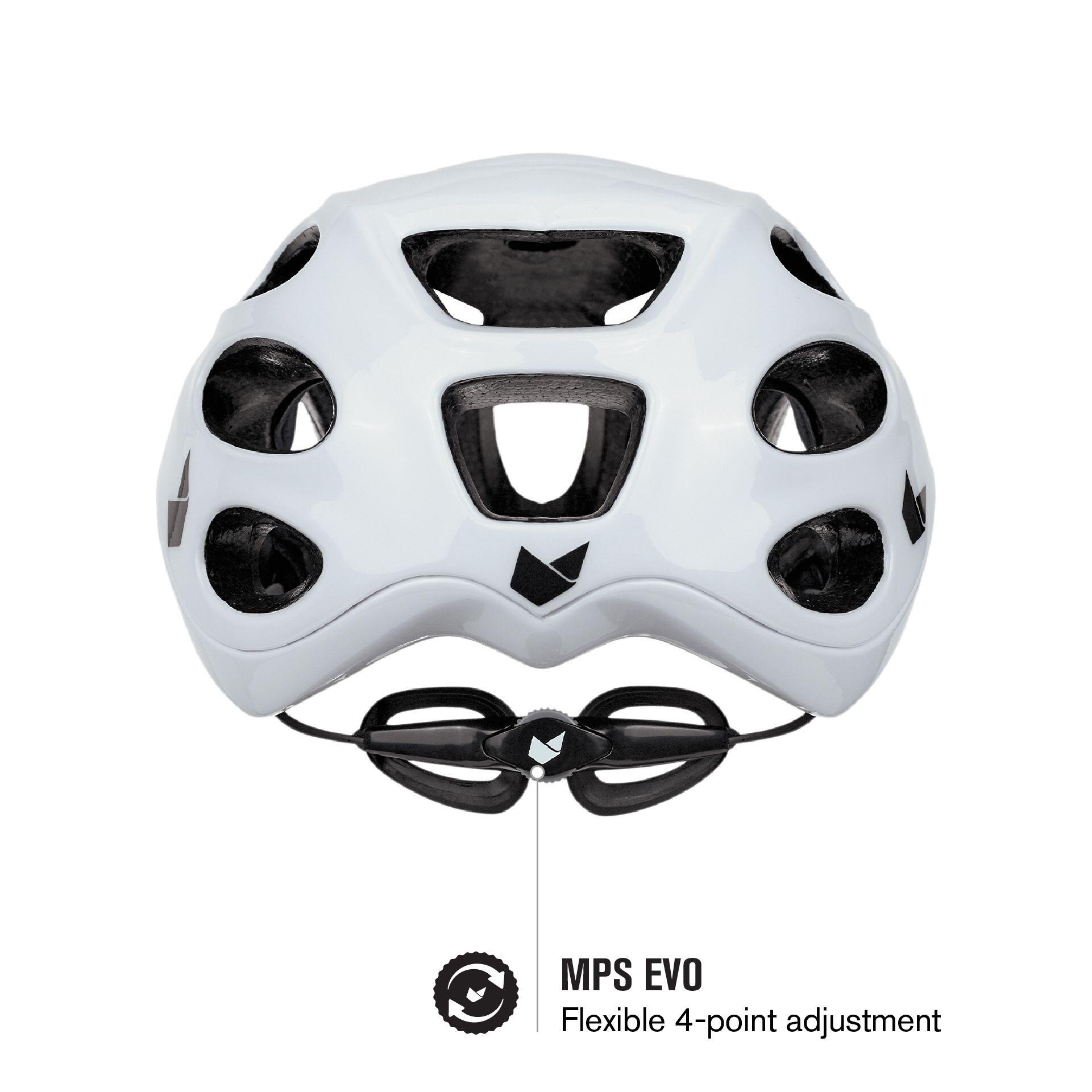 Casco per Bici da Corsa Vento Bianco 6/7