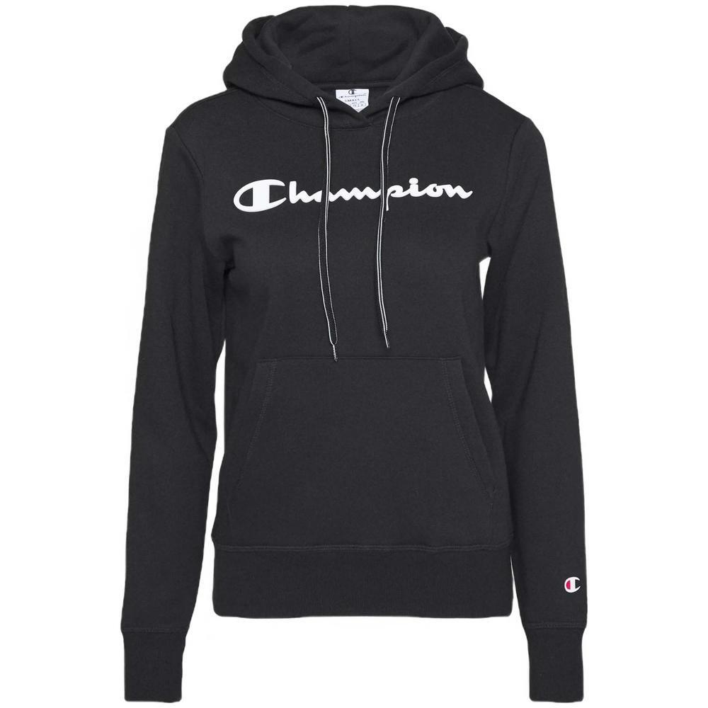 Champion Sudadera Champion Big Logo Negro 3/4