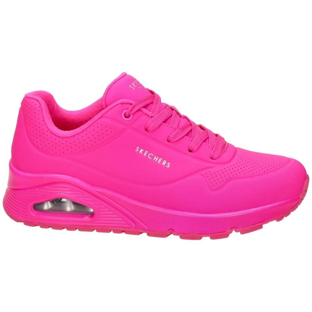 Tênis Americanos Rosa Femininos Skechers 6/6