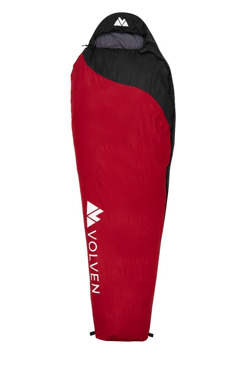 VOLVEN Sacco a pelo campeggio Volven Superlight I 215x76 cm rosso sinistro