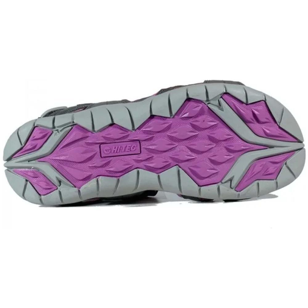 Sandalias de Montaña y Trekking Mujer Hi-Tec Kuriles Gris-Rosa 3/6