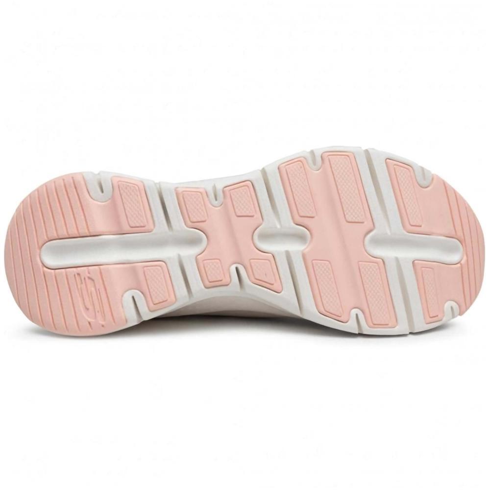 Zapatillas Skechers Mujer Arch Fit Crema 5/5