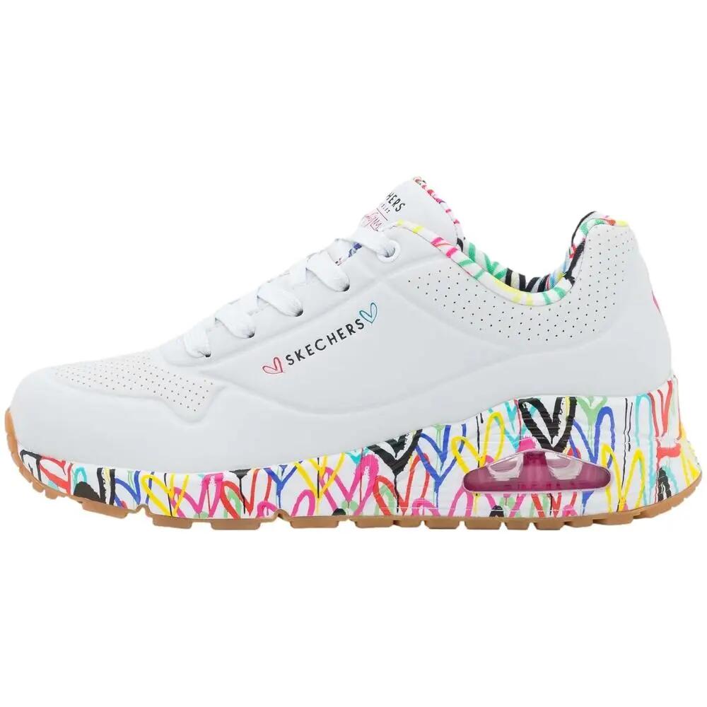 Schoen Skechers model 155506-WHT voor vrouwen 2/5