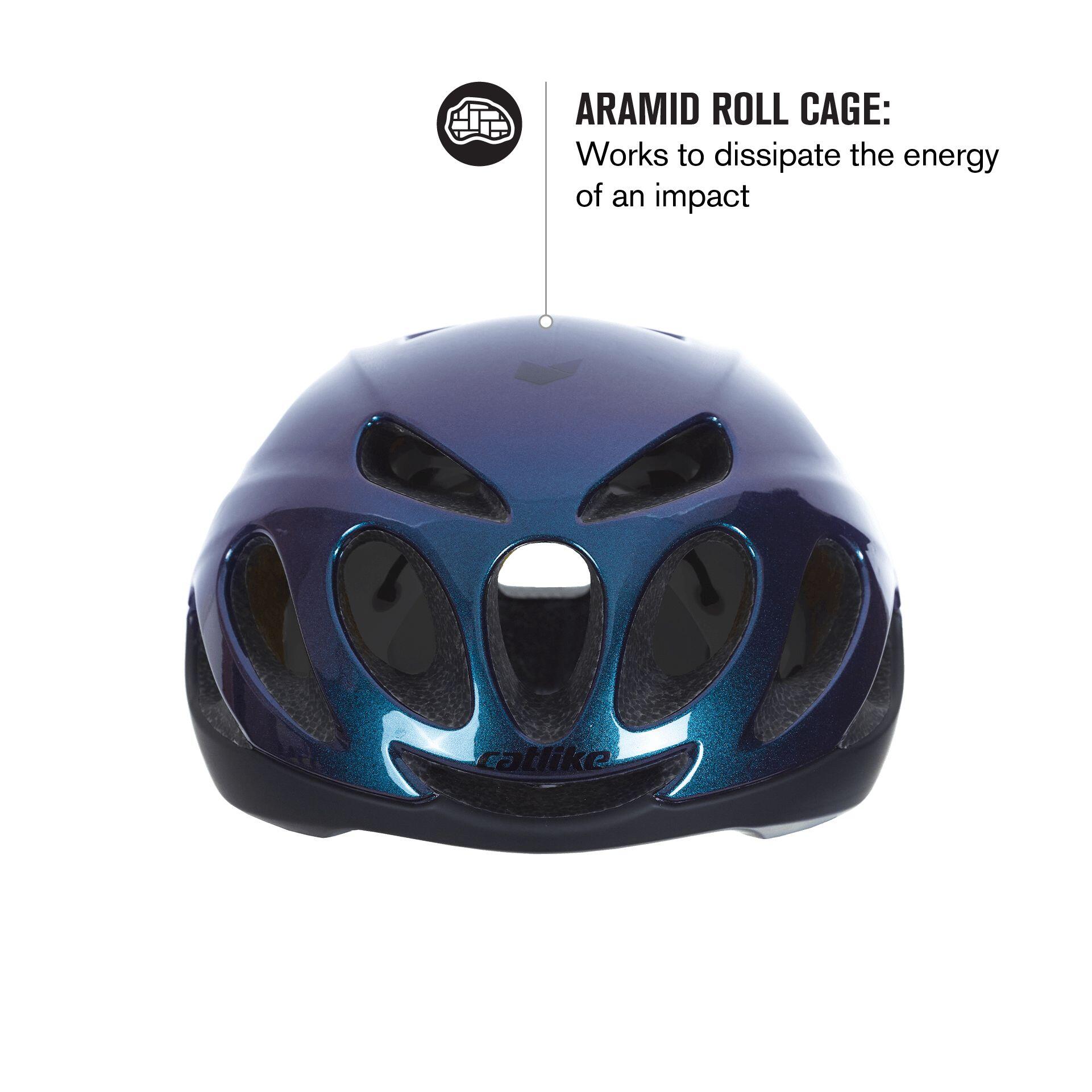 Casque de Vélo de Route Vento MIPS Bleu/Noir 5/7
