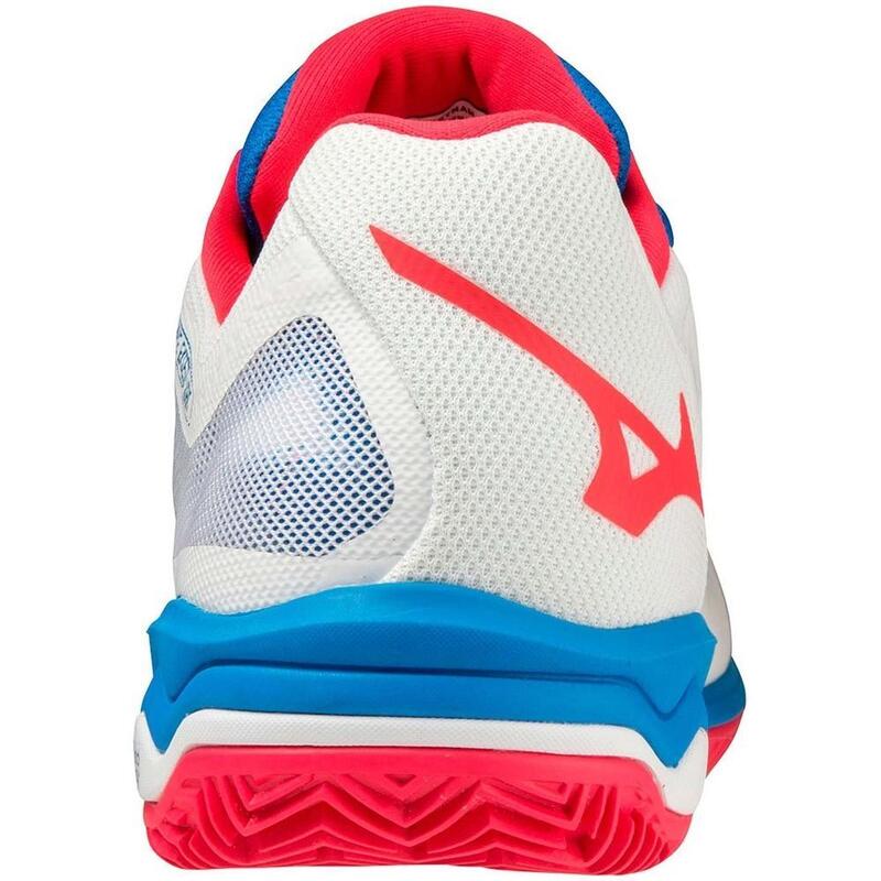 Mizuno Wave Exceed Light Padel Blanco Rojo 61gb2222 25