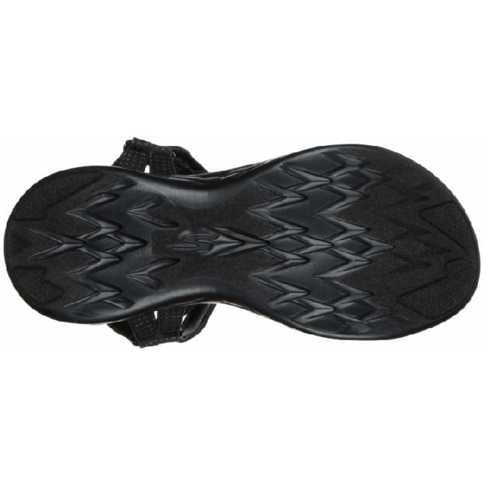 Sandalias Deportivas Mujer Skechers 15316_BBK Negras con Cierre Adherente 5/5