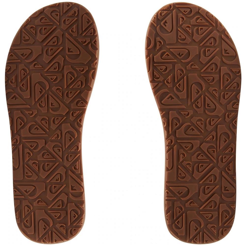 Chinelos QUIKSILVER Carver Castanho 6/6