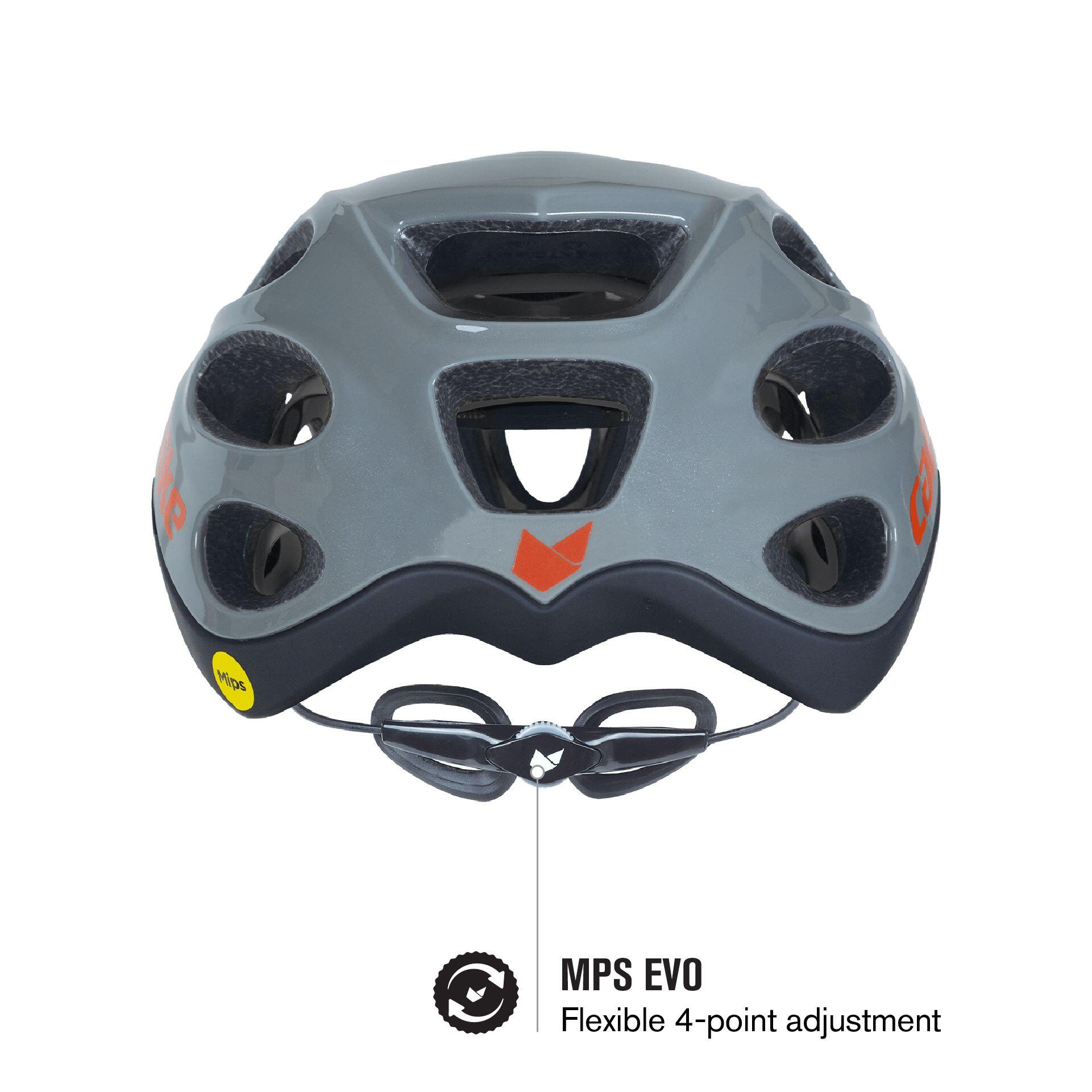 Casque de Vélo de Route Vento MIPS Gris/Noir 6/7