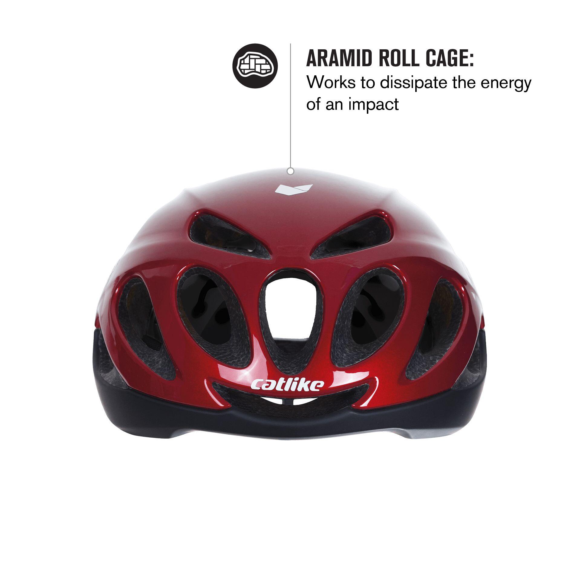 Casque de Vélo de Route Vento MIPS Rouge/Noir 5/7
