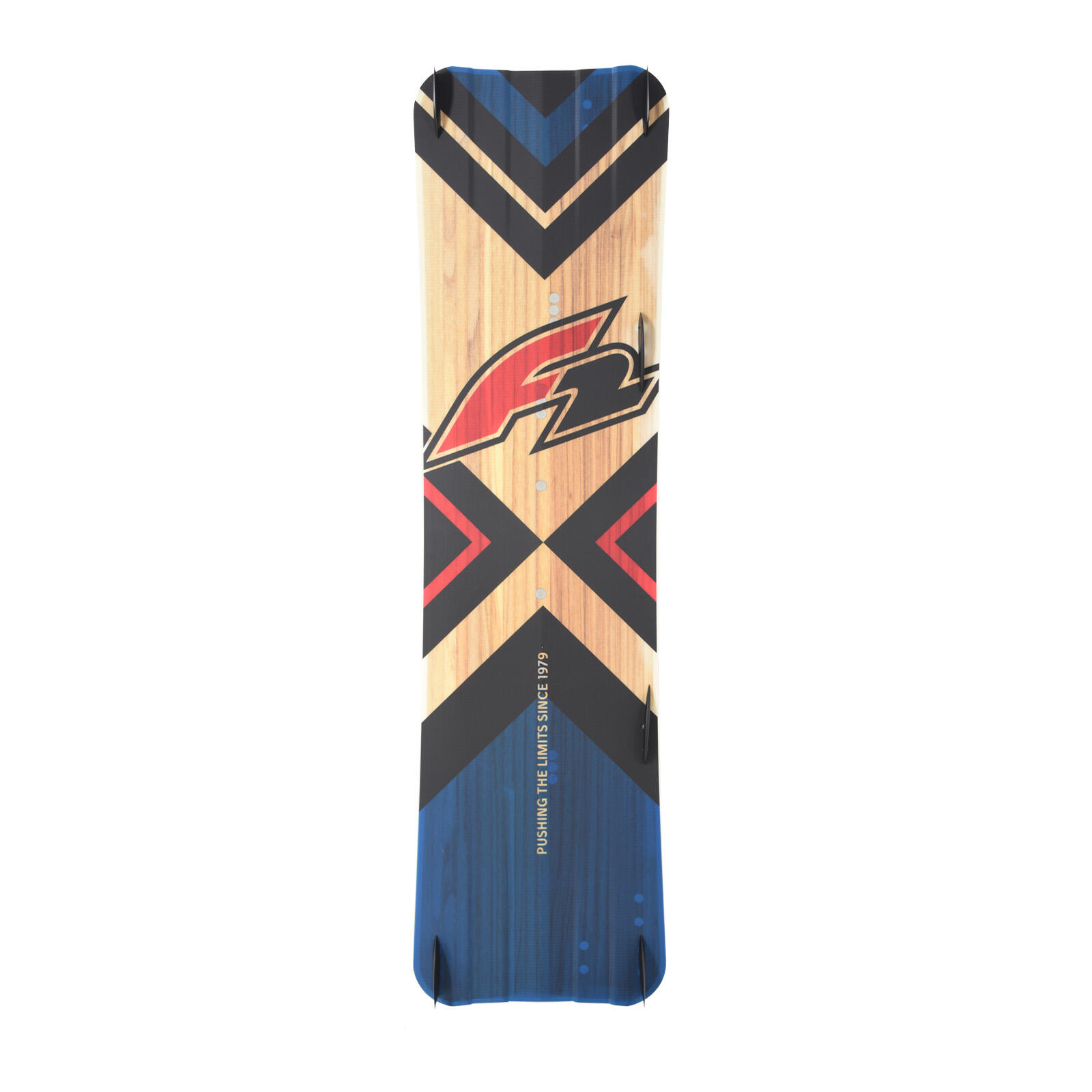 F2  Kiteboard Ride Classic Lightwind Wood 148 cm Blau 2/3