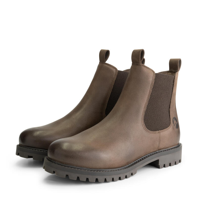 Leren chelsea boots - Profielzool - Heren - Risor