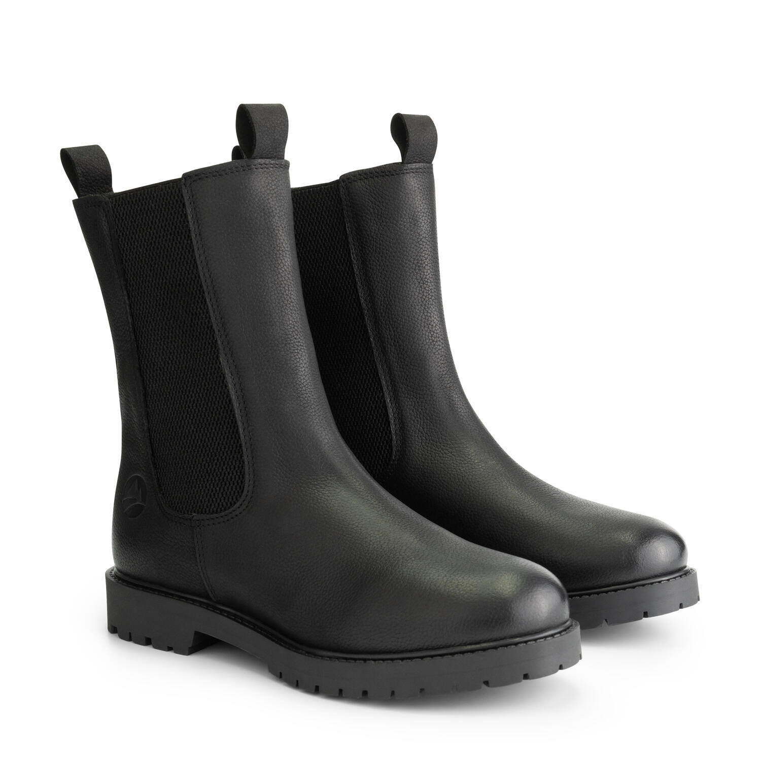 Travelin' - Bottes Chelsea Country - Extérieur 100% Cuir - Femmes - Suldal - Bottes - Noir - 37 - Decathlon