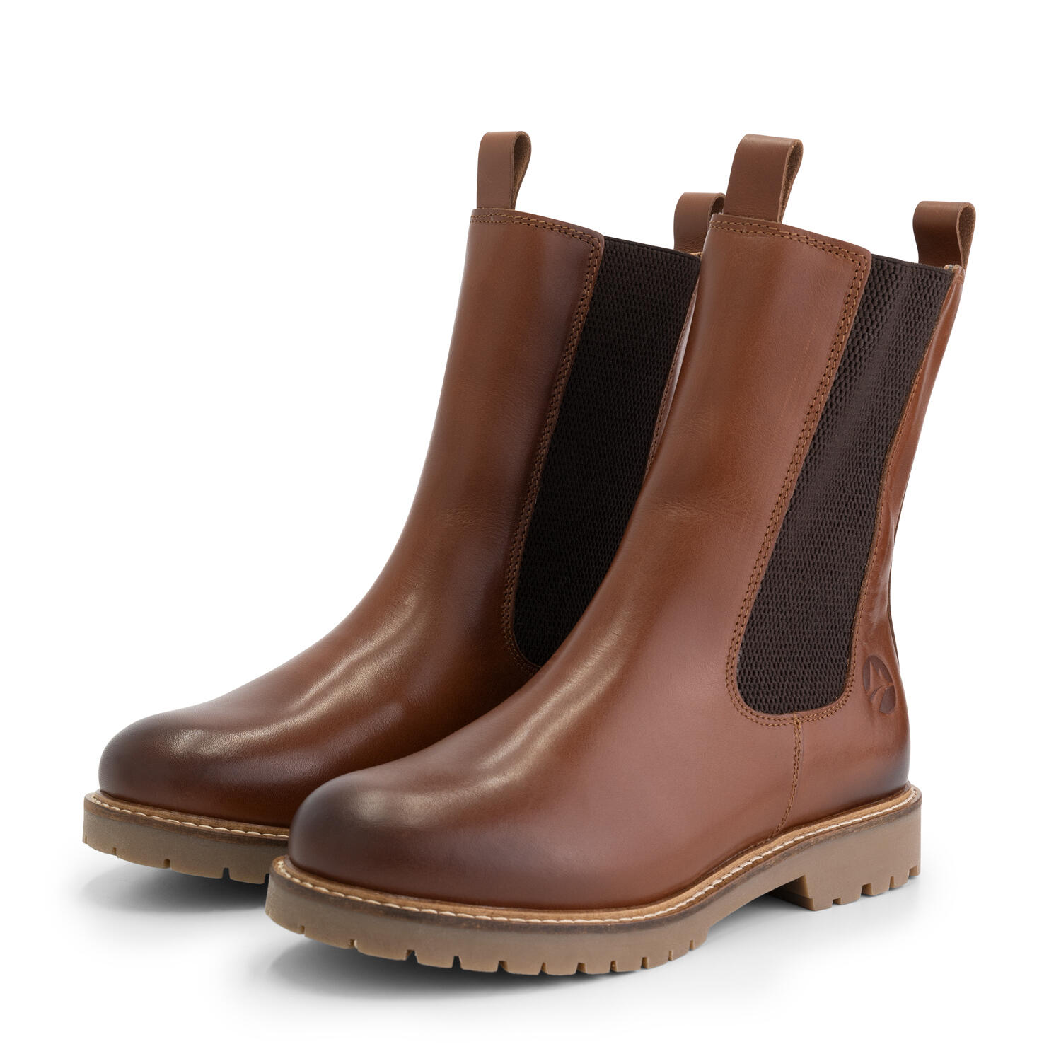 Leren chelsea boots - 100% wollen voering - Dames - Forsand TRAVELIN |  Decathlon