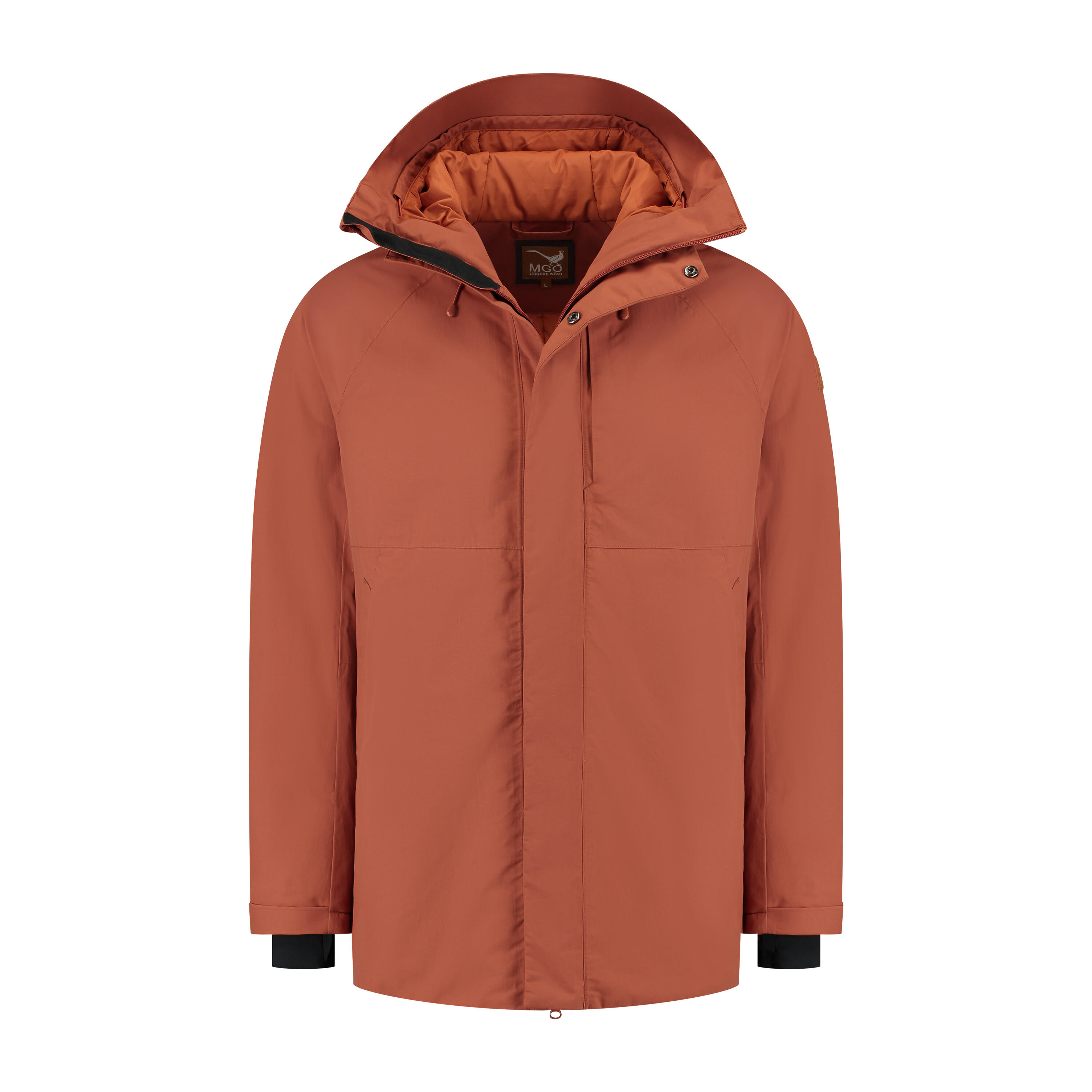 Mgo - Veste Imperméable - Poches Zippées - Hommes - Dave - Parka - Marron - Decathlon