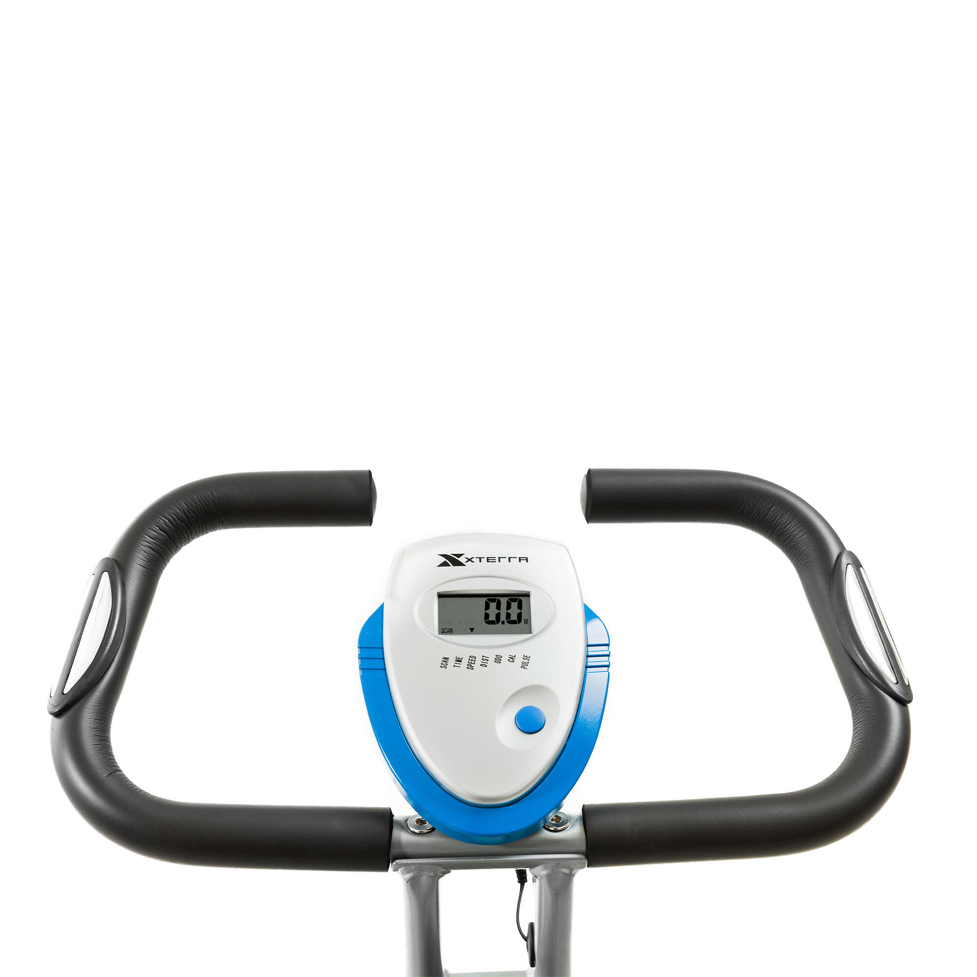 Heimtrainer FB350 - Rückenlehne & klappbar, 8 Widerstände mit Computer und Puls 2/6