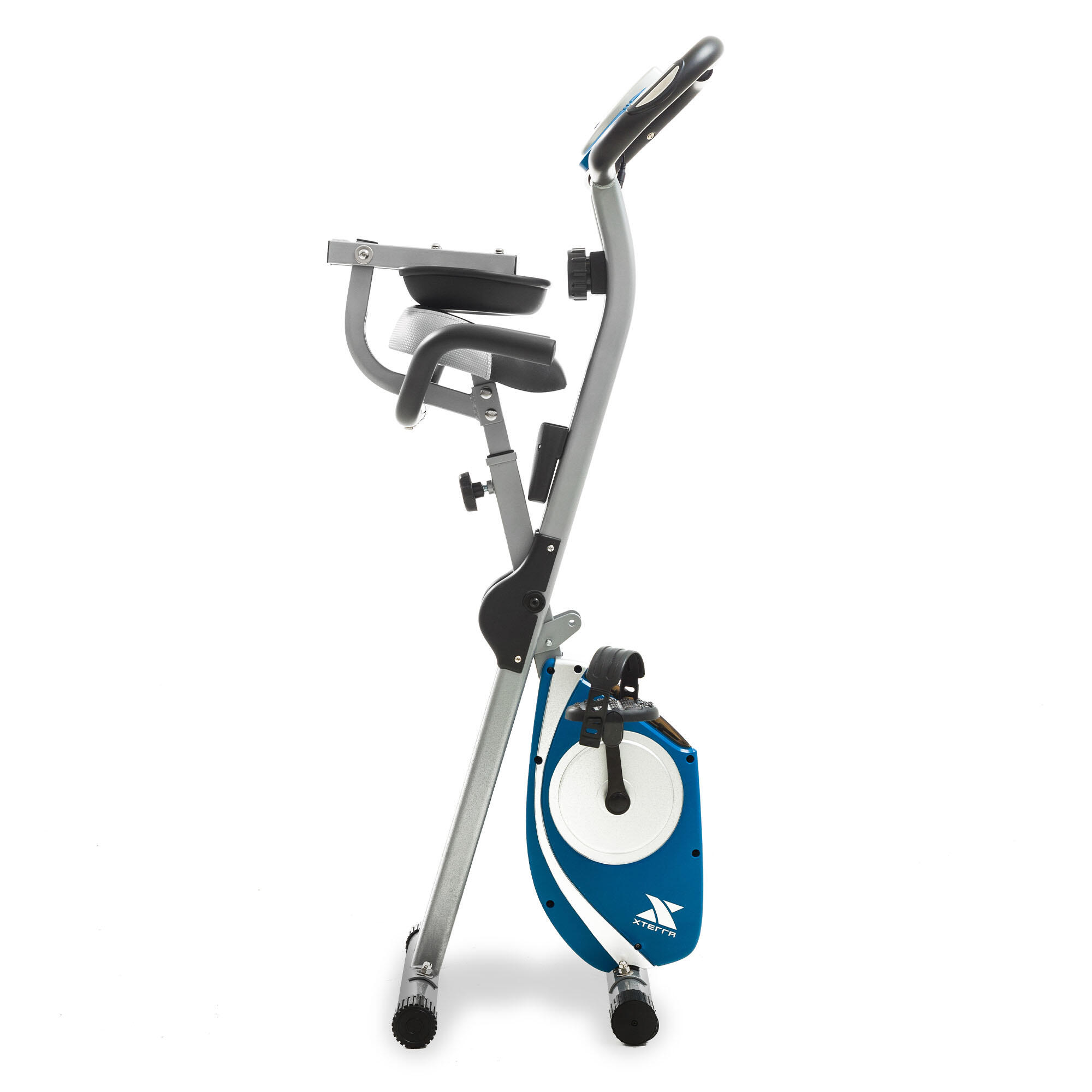 Heimtrainer FB350 - Rückenlehne & klappbar, 8 Widerstände mit Computer und Puls 4/6