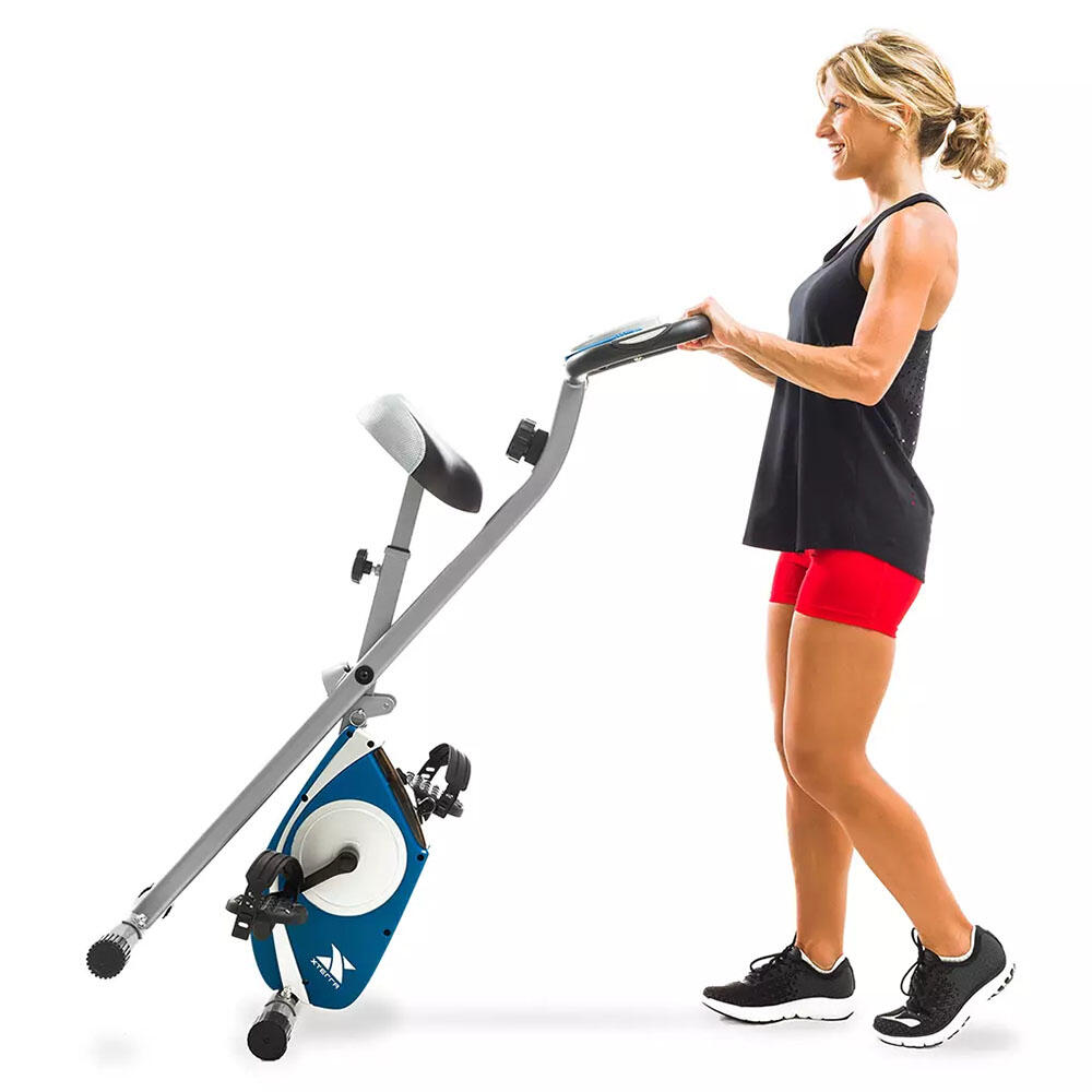 Heimtrainer FB150 - klappbar, 8 Widerstände mit Computer und Pulsmessung 5/7