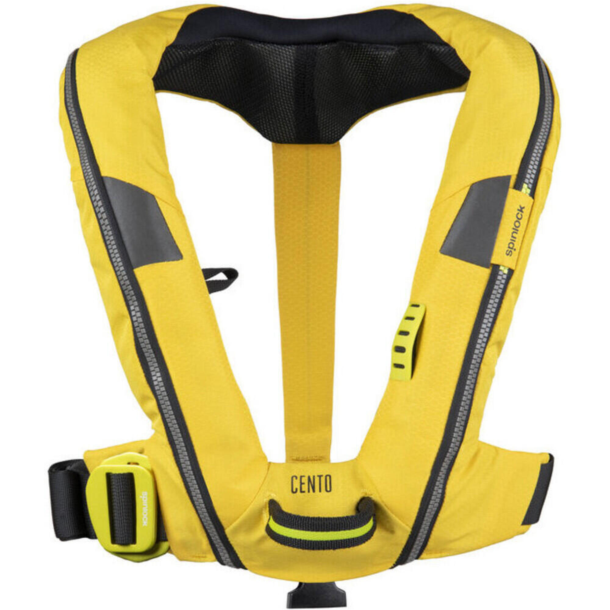 Spinlock - Gilet De Sauvetage Deckvest Cento 100n Harnais Dw-cen / Asy - Jaune - Gilet De Sauvetage - Jaune - Taille Unique - Decathlon