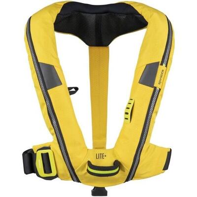 Deckvest Lite Plus Automatik-Rettungsweste 170N mit Harness. gelb