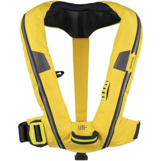 Deckvest Lite Plus Automatik-Rettungsweste 170N mit Harness, gelb