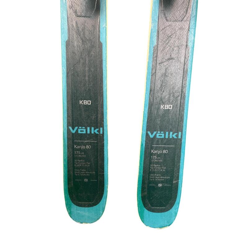 RECONDITIONNÉ - Ski Völkl Kanjo 80 -  175 cm - Très bon