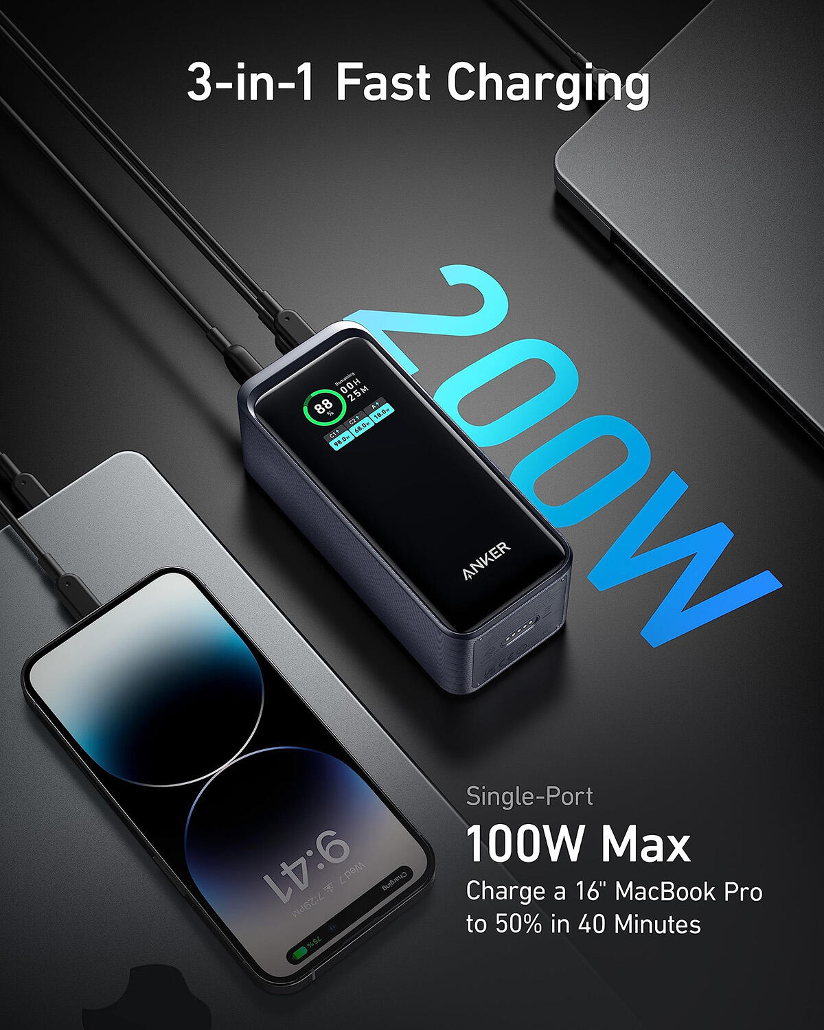 Powerbank Prime Nero 3/3
