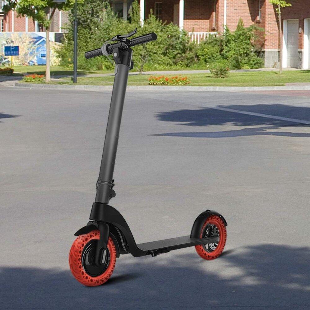 Bezdušová pneumatika o velikosti 8,5 - červená; pro BTX250/251/PRO a Xiaomi 4/4